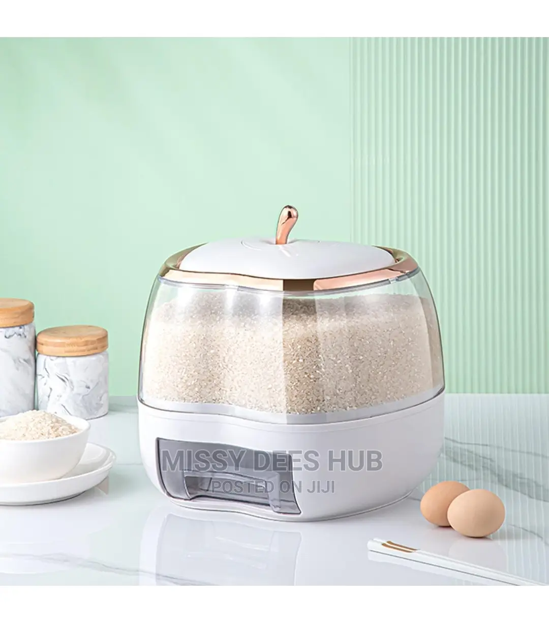 Apple-Shaped Cereal Dispenser - 5kg