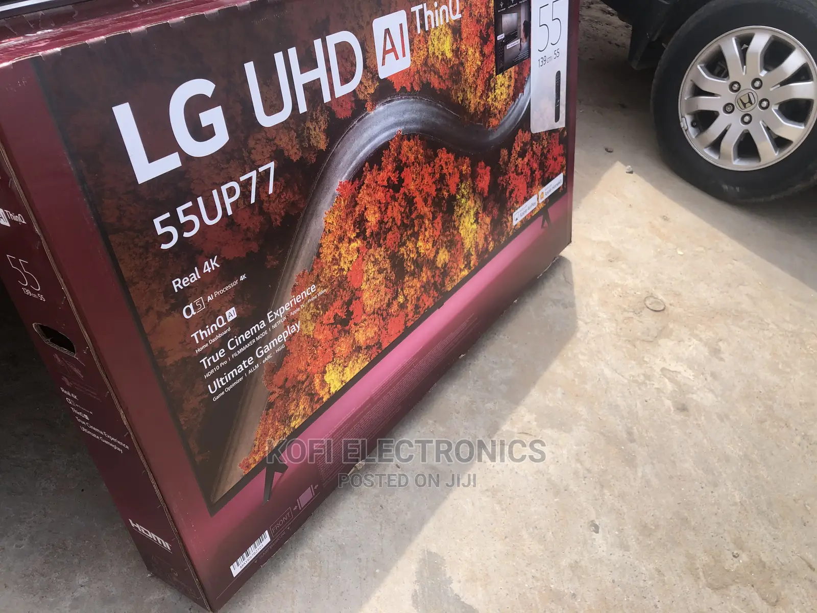 Be Astonished by LG 55inches Digital Satellite UHD Tv