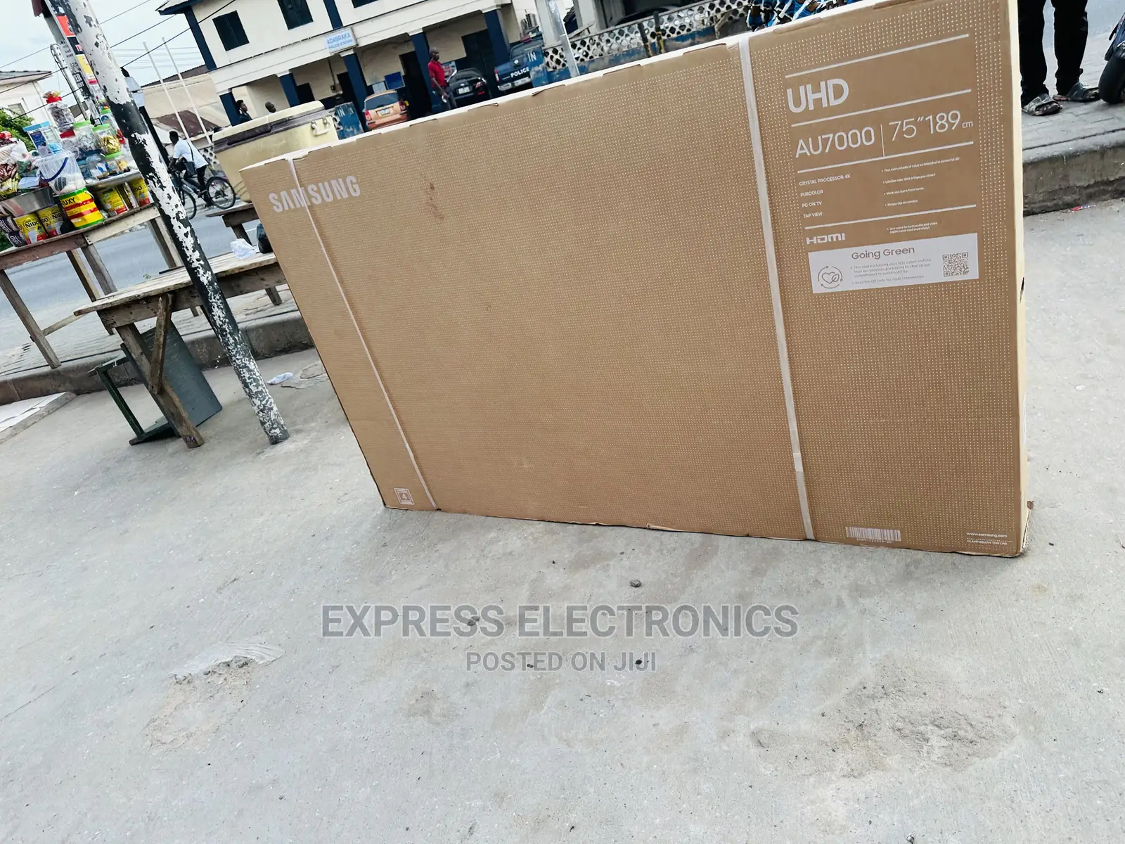Webso Sleek UHD Screen Samsung 75”Au7000 Tv