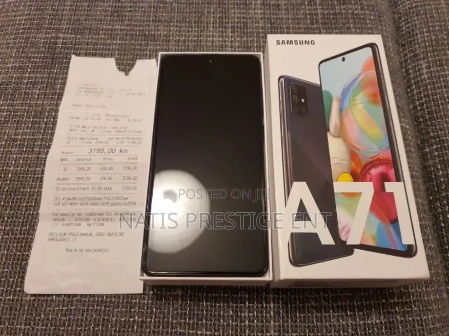 New Samsung Galaxy A72 5G 128 GB Black