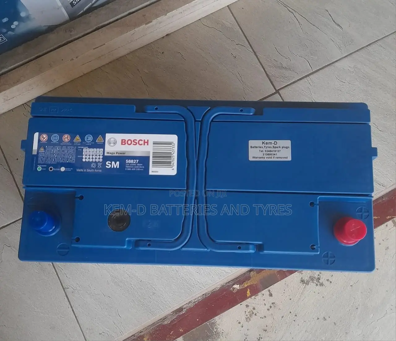 17 Plates Battery 5887 Bosch Battery - Original