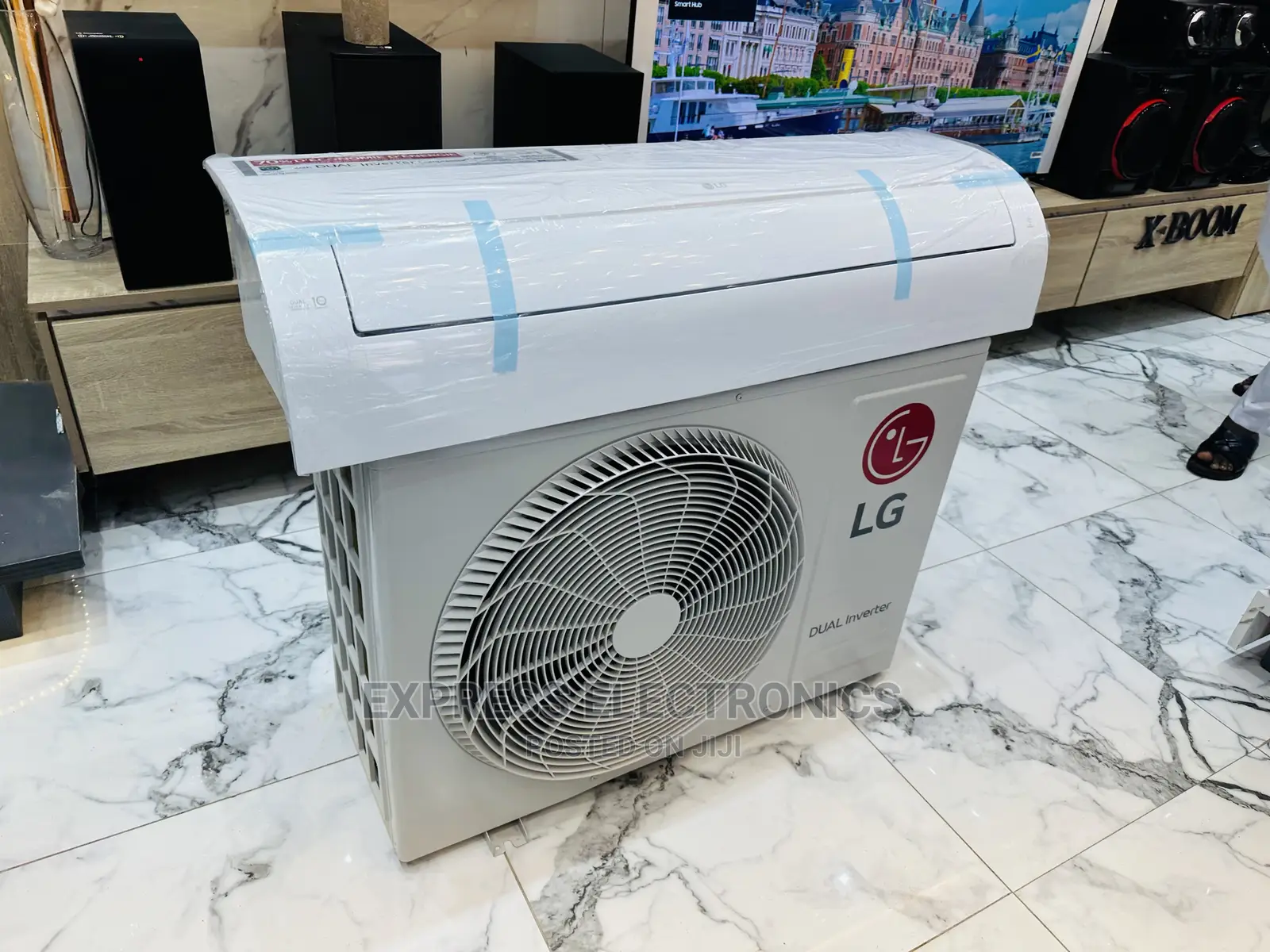 Futher and Wide Cooling R410 Gas LG 1.5hp Split AC