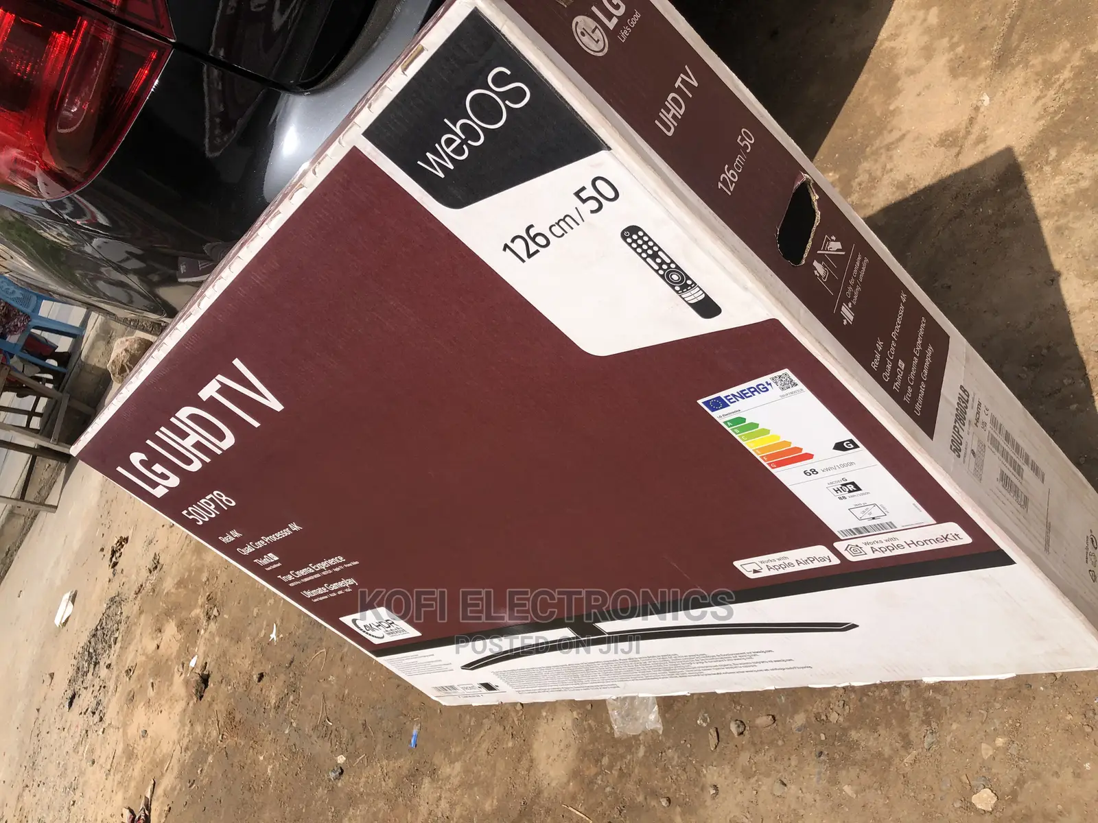 Brand New European LG 50 Smart Uhd LED TV W/Magic Remote
