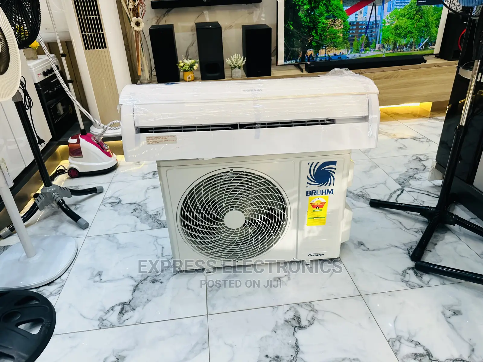 Bruhm Split R410 Gas 1.5hp White Fast Cooling System