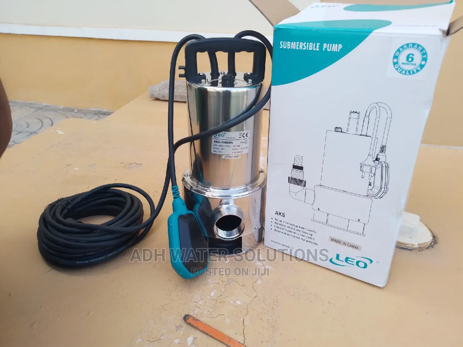 Submersible/Waste Pump(Leo) 1.5hp