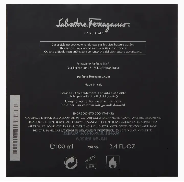 Ferragamo Black for Men