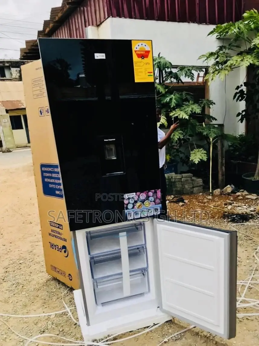 Dispenser PF-400BG Pearl 309ltr Double Door Fridge