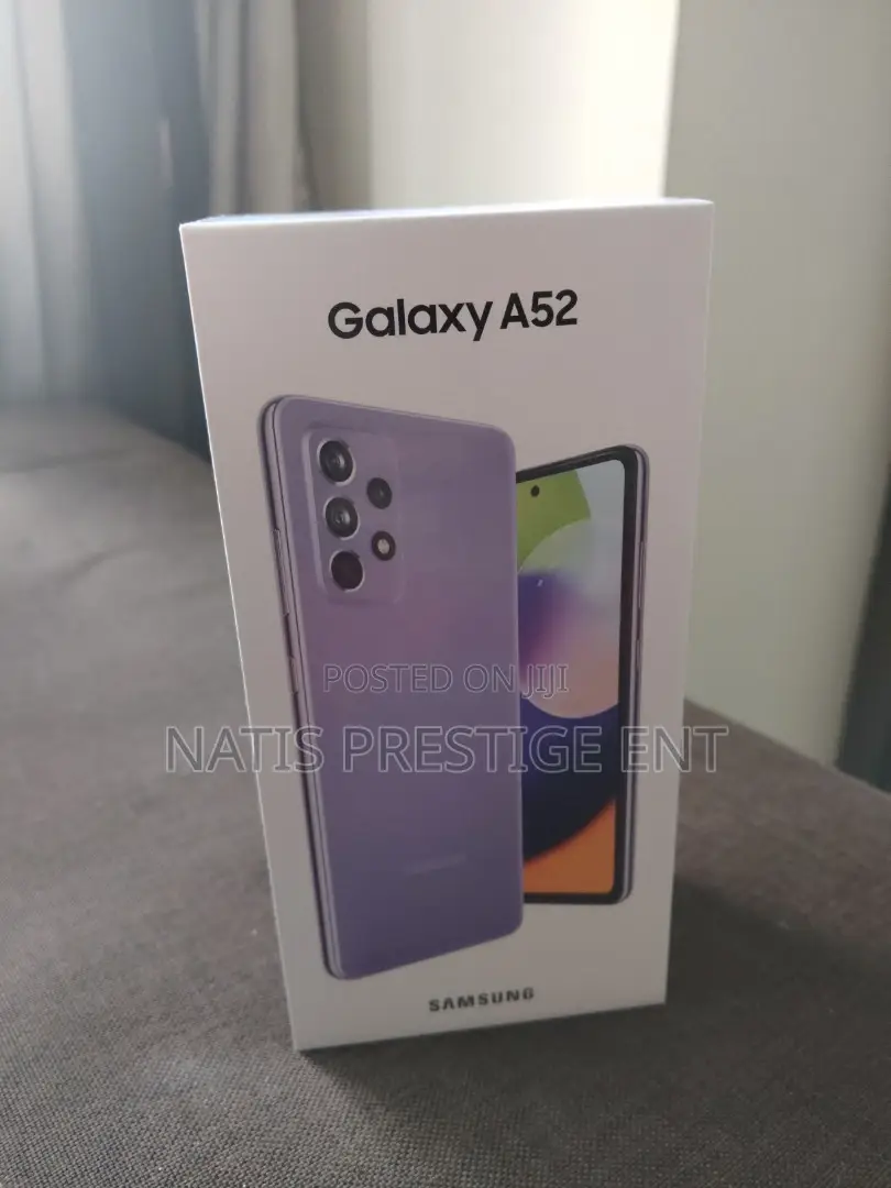 New Samsung Galaxy A52 5G 256 GB White