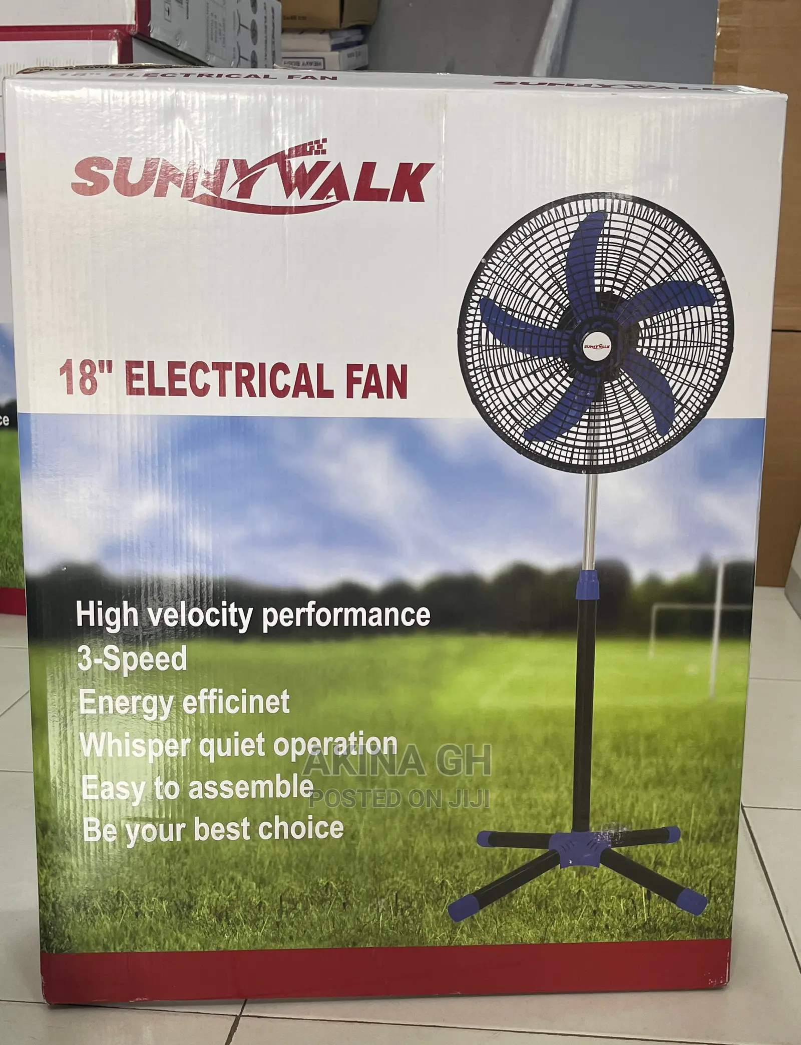 Sunny Walk 18” Standing Fan