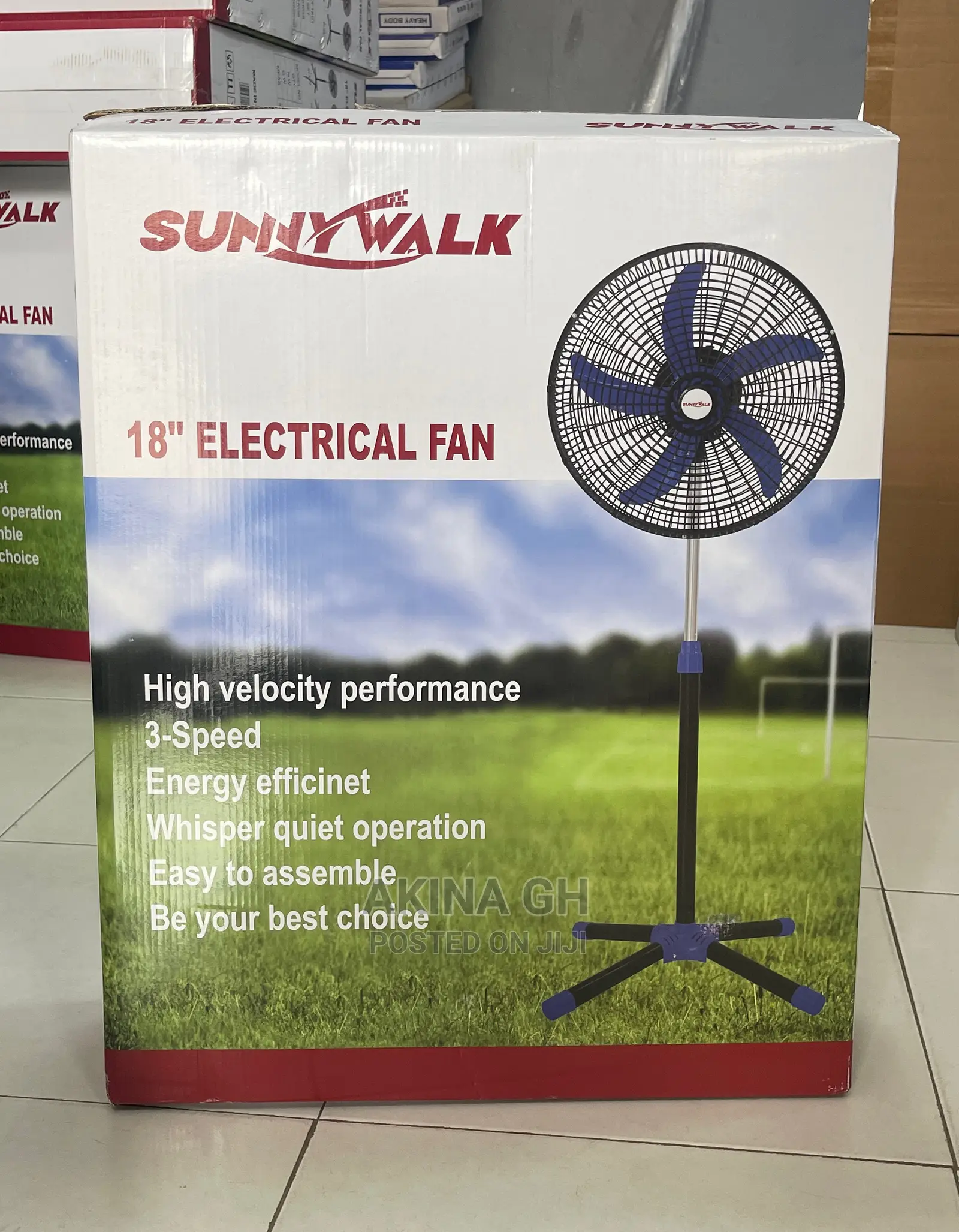 Sunny Walk 18” Standing Fan