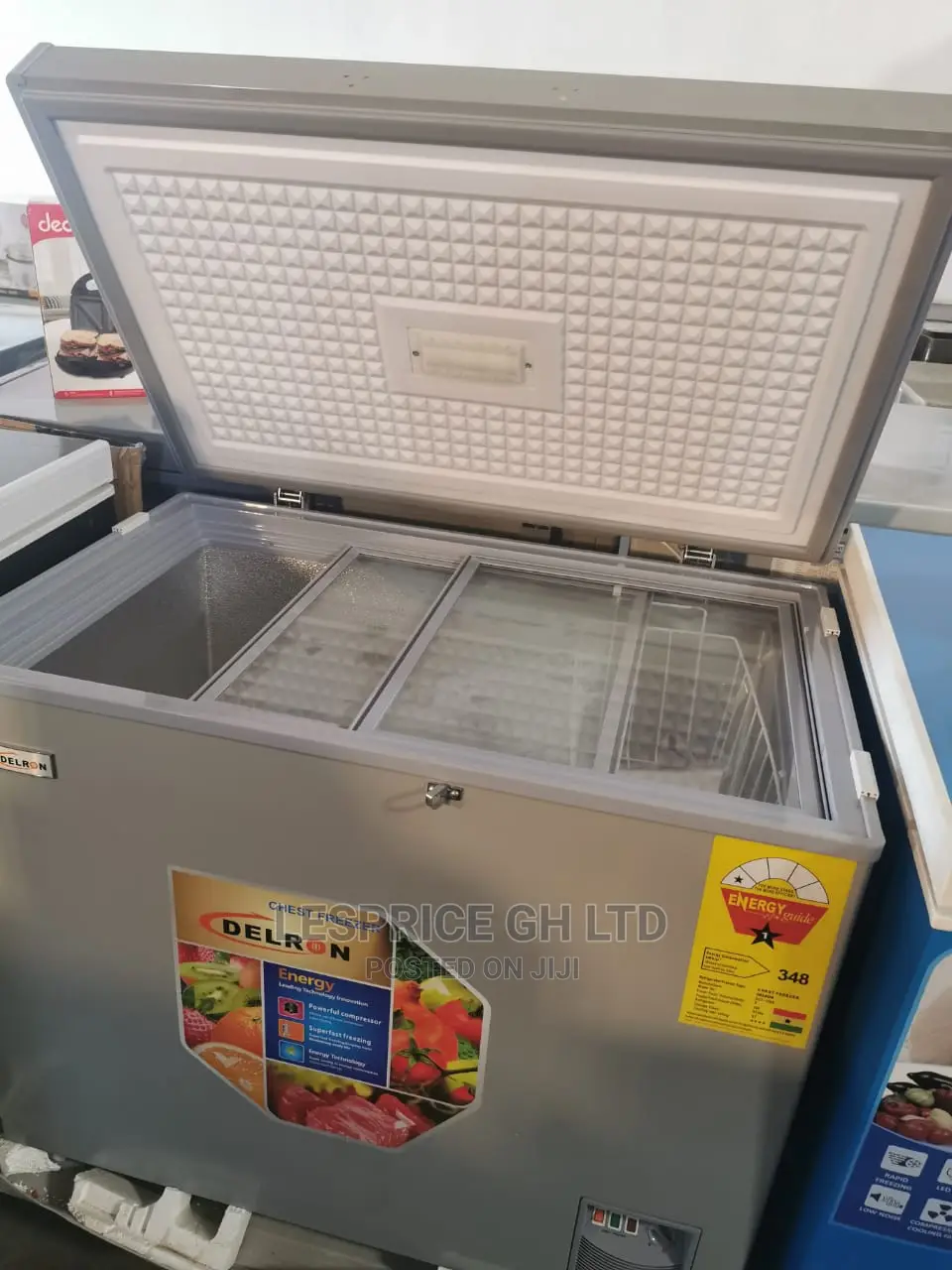 Super Cool Delron Chest Freezer 258L