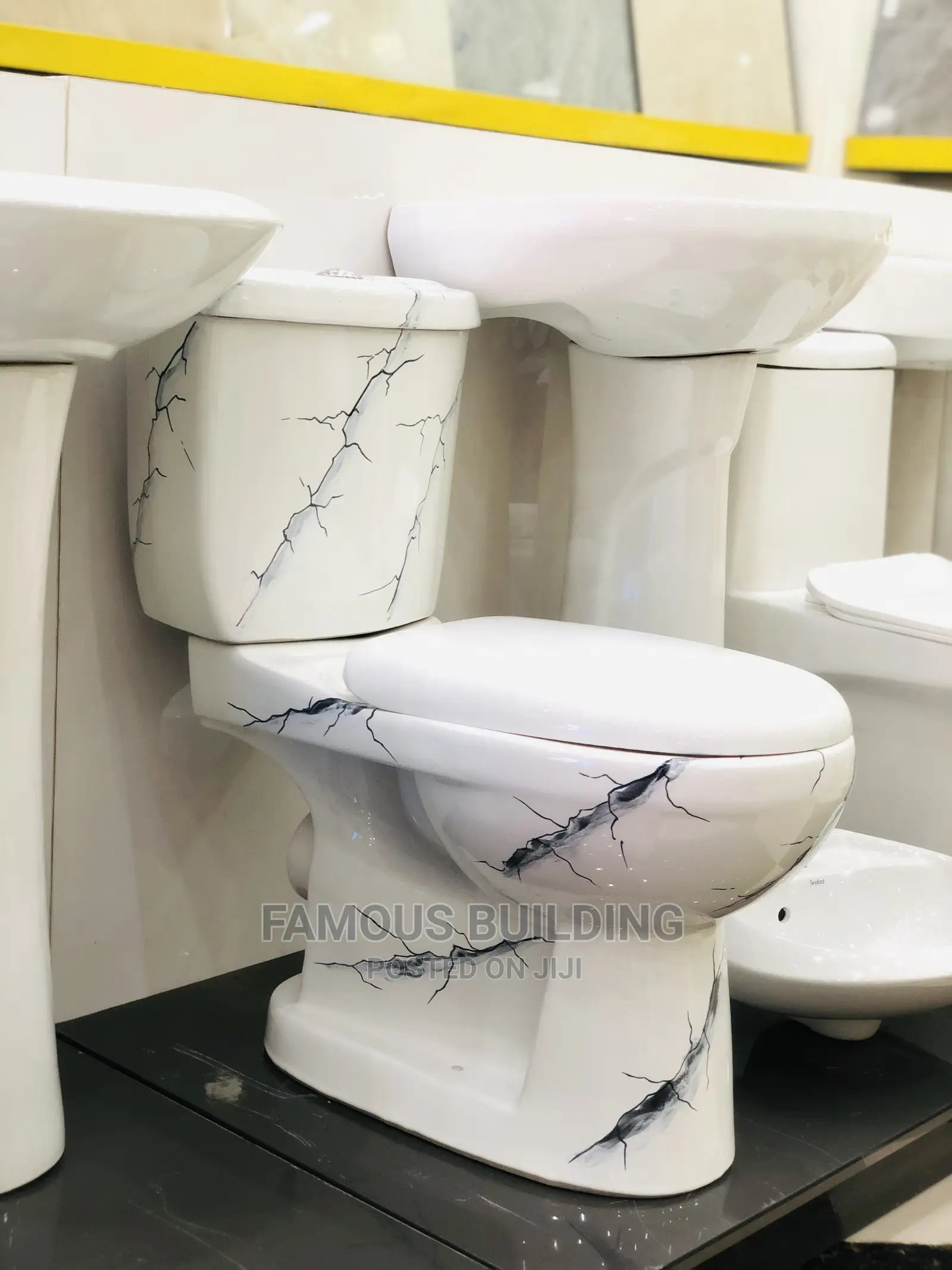 Water Closet With Basin (Complete Set )