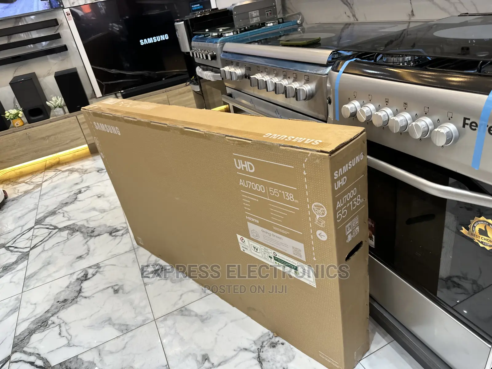 Au7000 55”UHD Object Tracking Sound Lite Samsung Tv