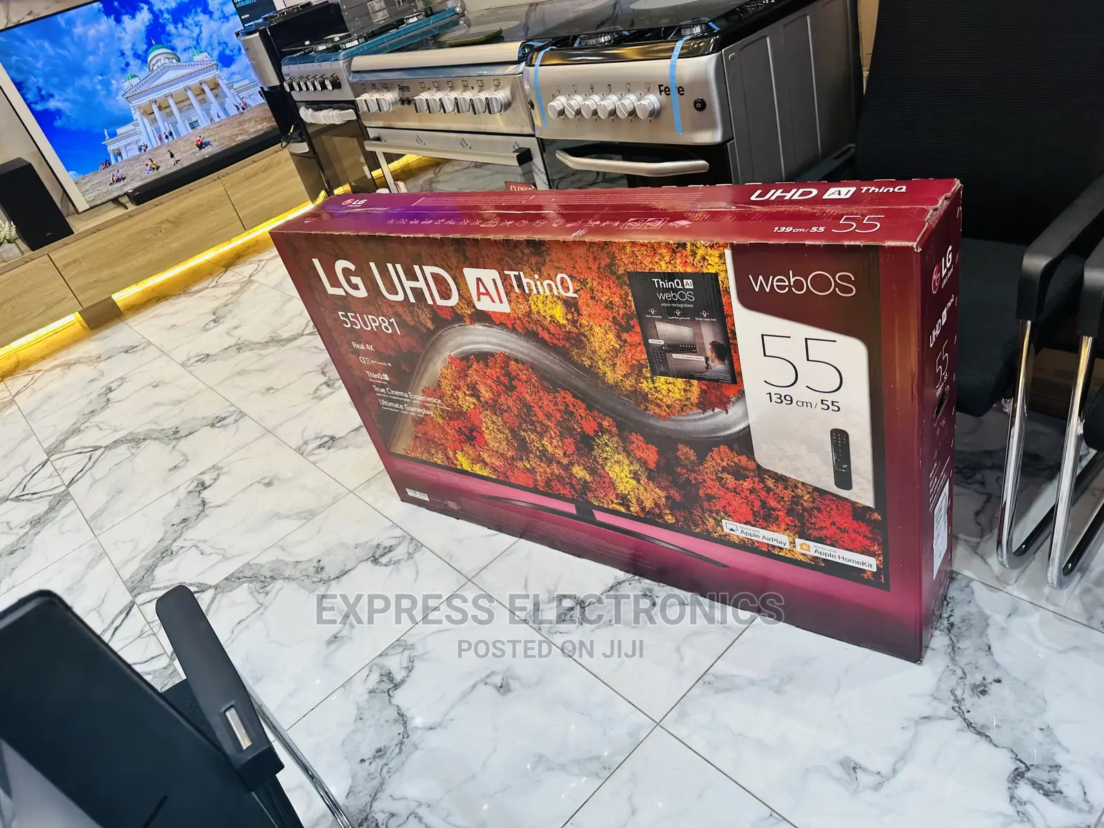 Dynamic Range of UHD Display LG Up81 55” Tv