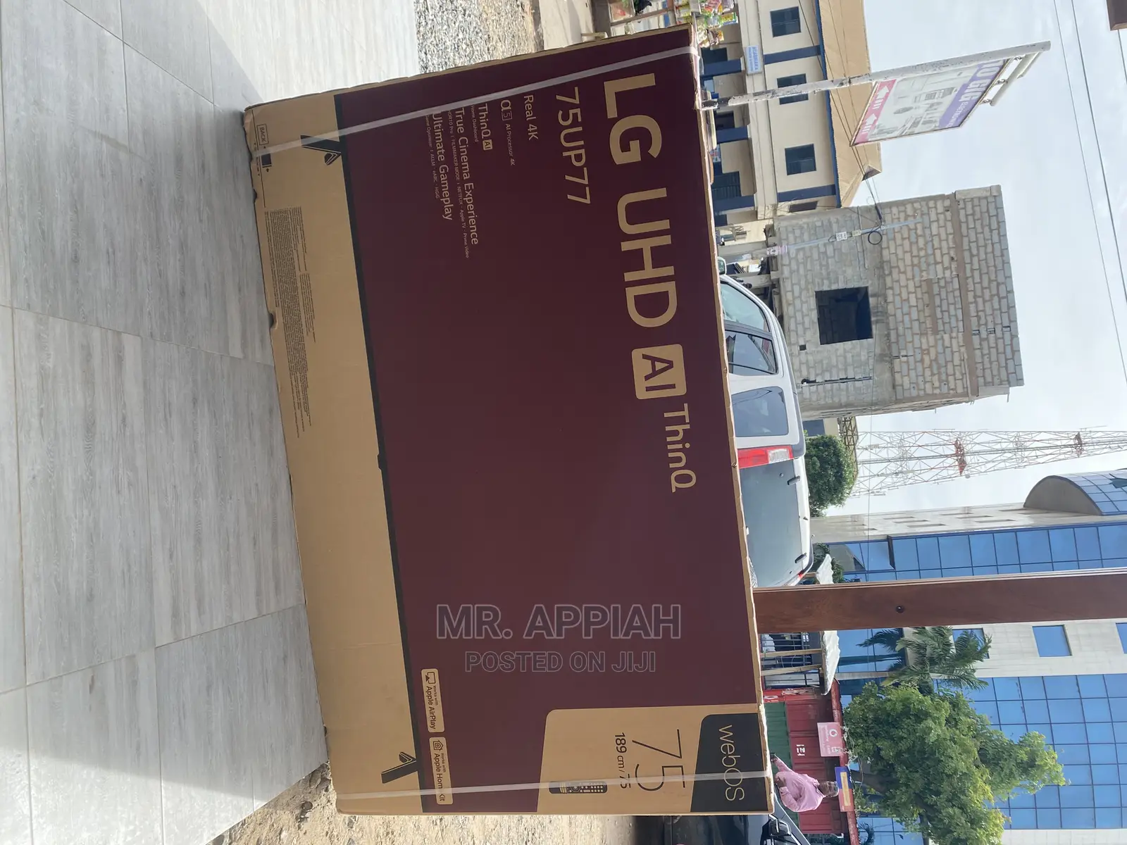 High Quality LG UHD AI Thinq Smart Tv (Lg75up7750)