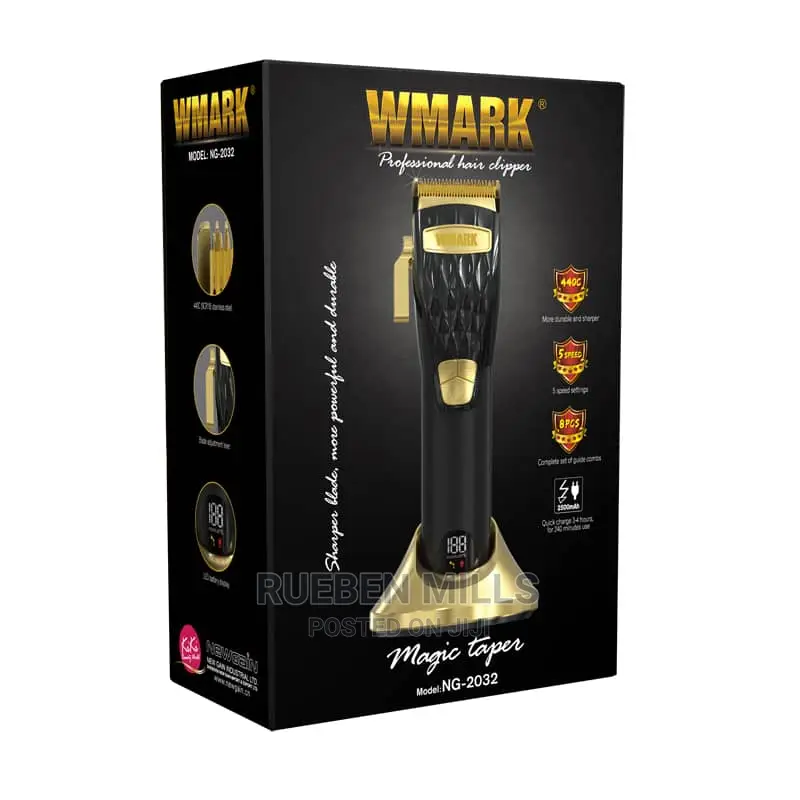 Latest Wmark All Metal Heavy Duty Barbering Machine