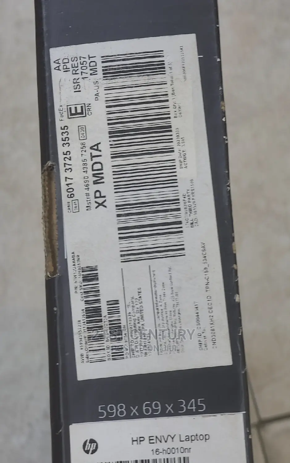 New Laptop HP 16GB Intel Core I7 SSD 512GB