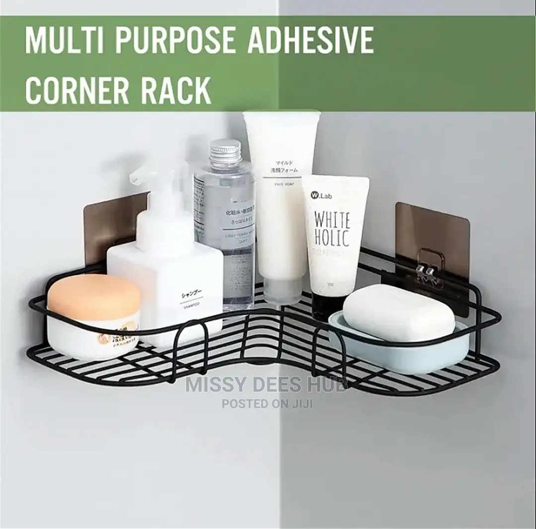 Multipurpose Adhesive Corner Rack