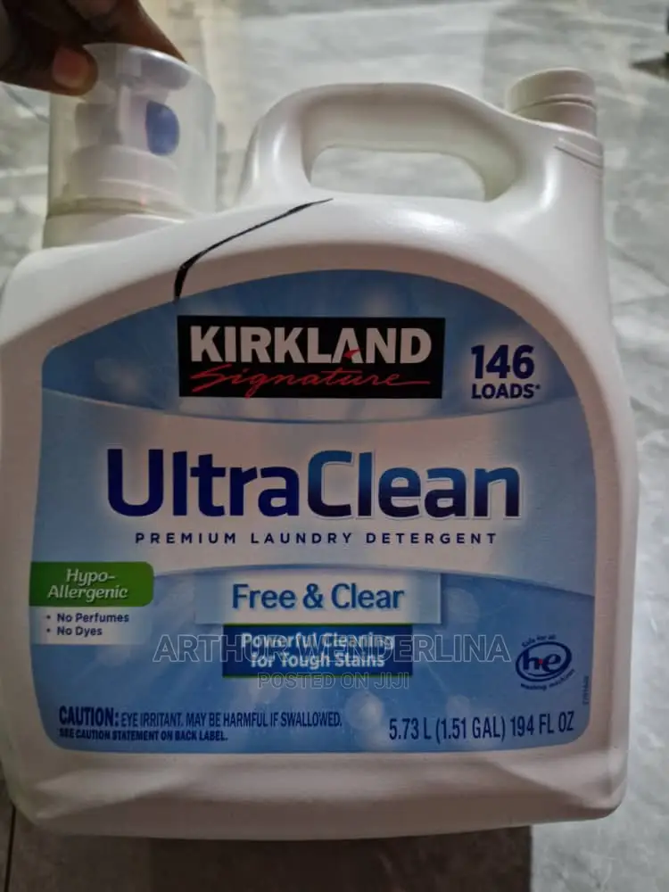 Powerful Laundry Detergent Kirkland (146 Loads)5.73liters