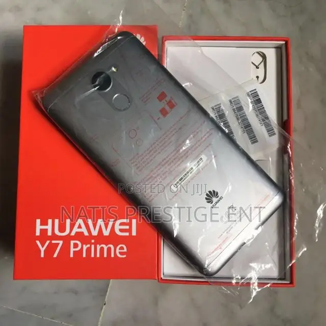 New Huawei Y7 Prime 2019 32 GB Silver