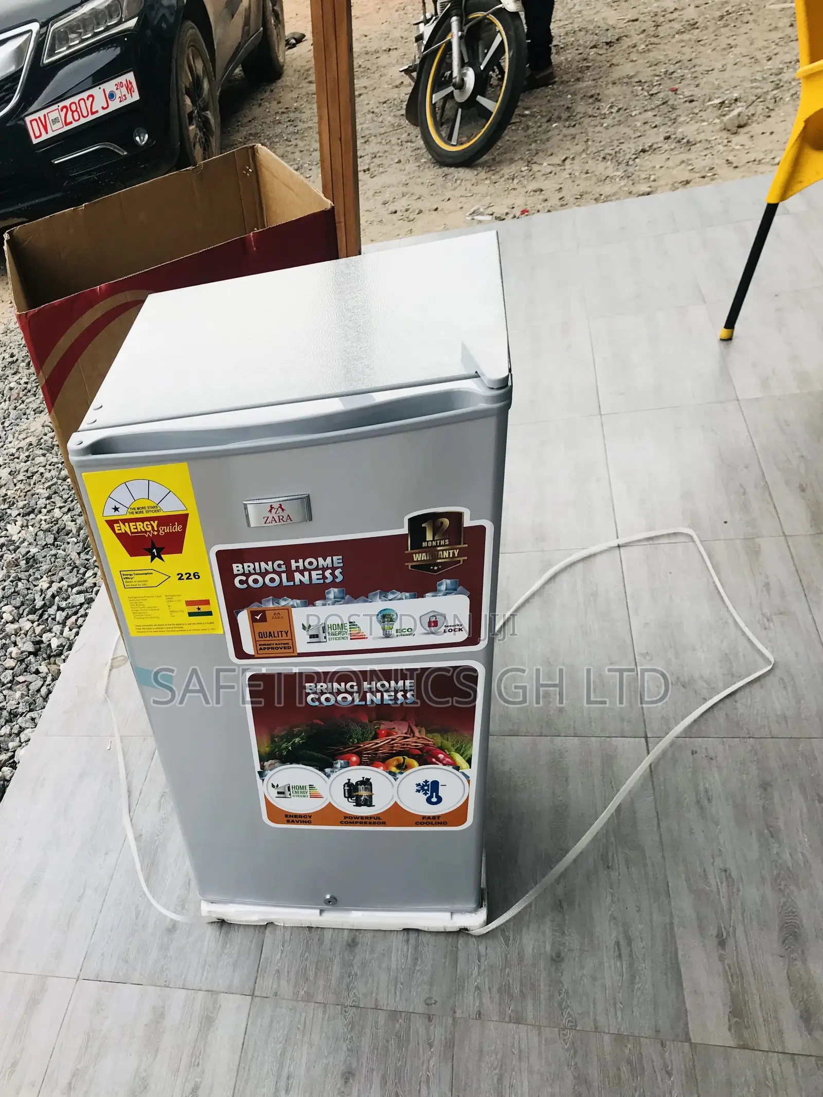 Refrigerator Zara Table Top 11SD 80 Litres 