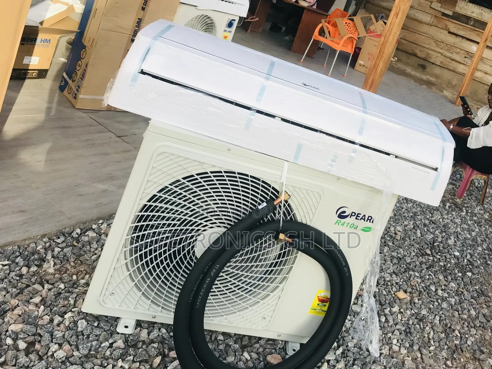 Pearl Inverter 1.5hp Split R410 Air Conditioner 