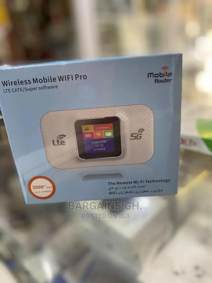Universal 4g/5g Wifi With Led Screen