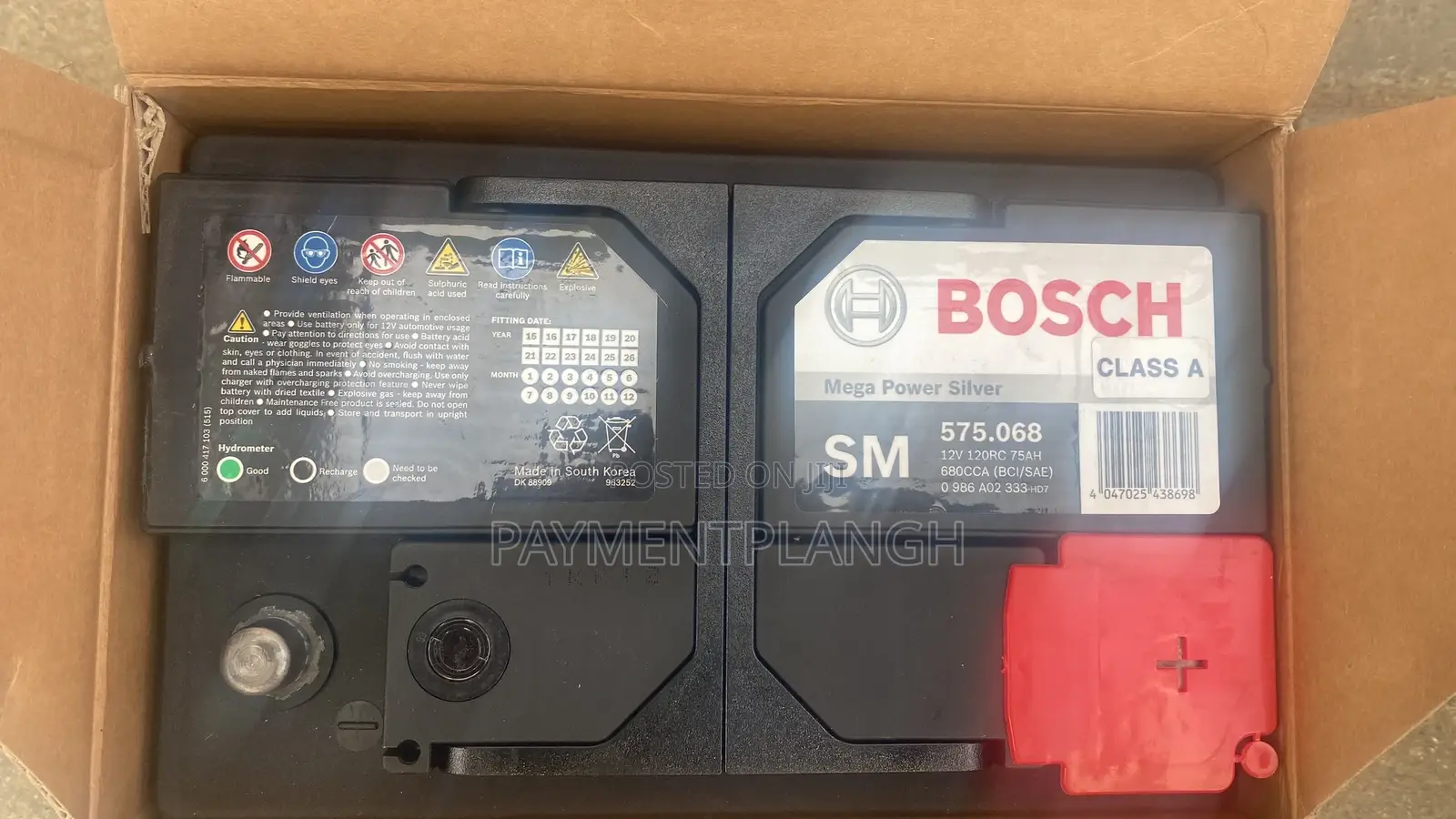 Brand New Original Bosch Car Batteries