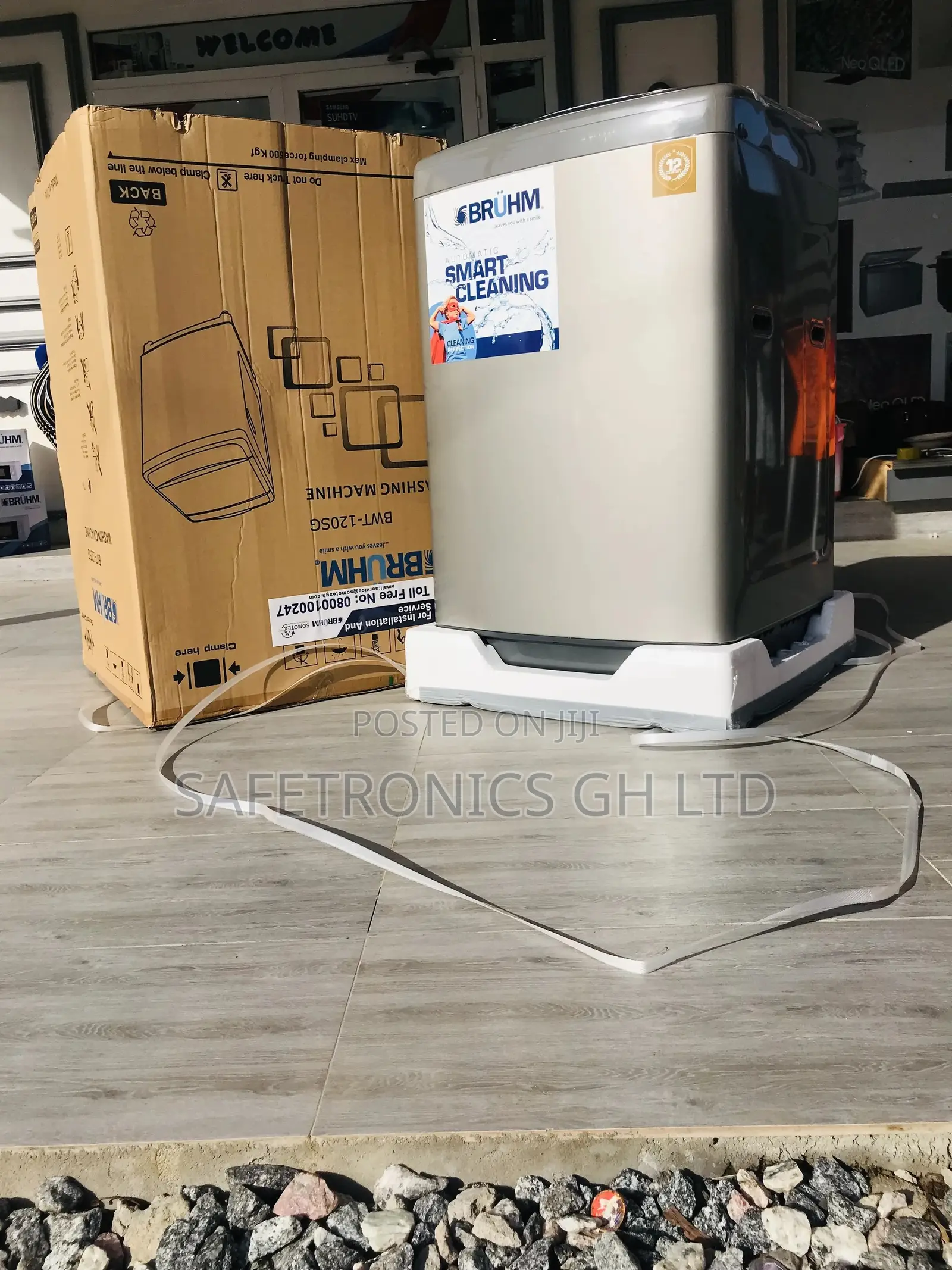 Top Load Washingmachine 12kg Bruhm 