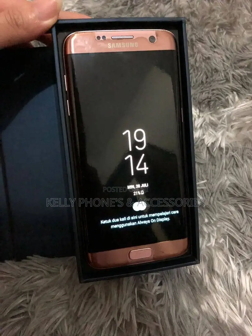 New Samsung Galaxy S7 edge 64 GB Rose Gold