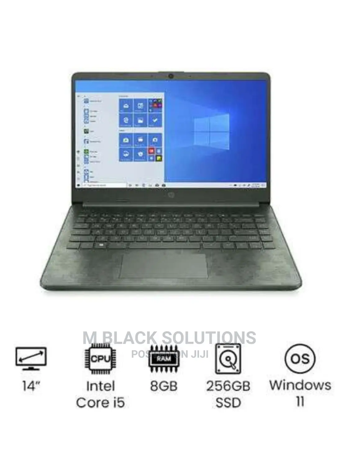 New Laptop HP 14-Dq1088wm 8GB Intel Core I5 SSD 256GB