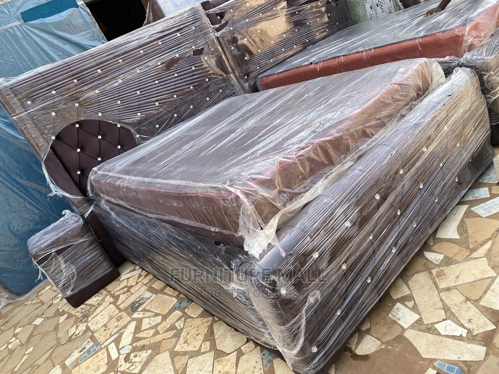 Executive Double Bed With Mattress Available as Seen.