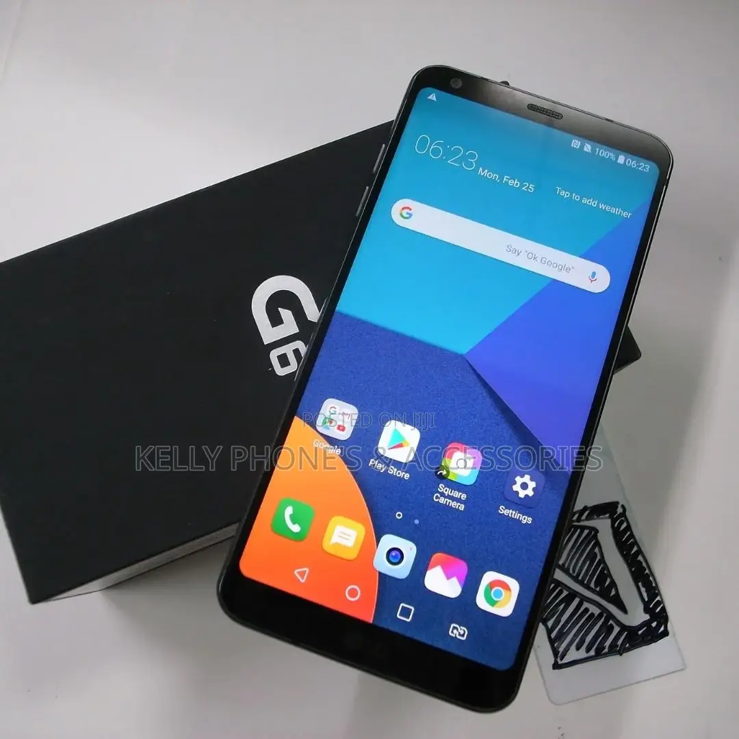 New LG G6 64 GB Black