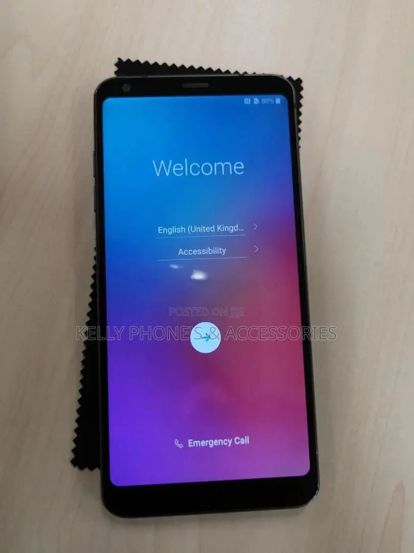 New LG G6 64 GB Black