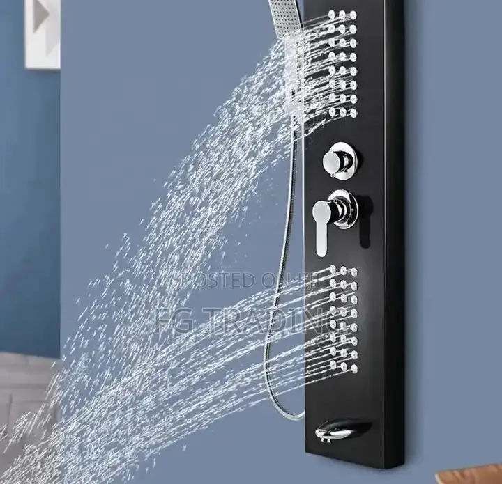 Black Shower Panel - Bathroom Shower - Luxurious Shower