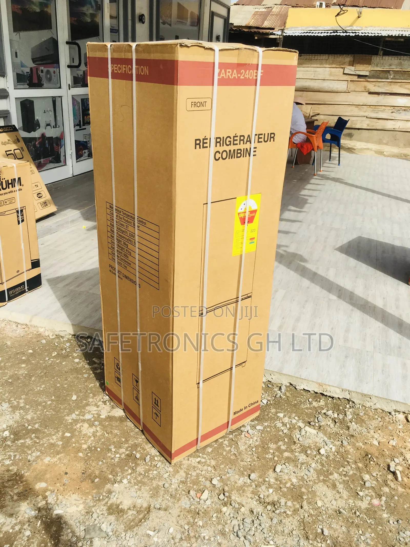 Refrigerator Double Door Zara-240 201 Liters BF 🫶