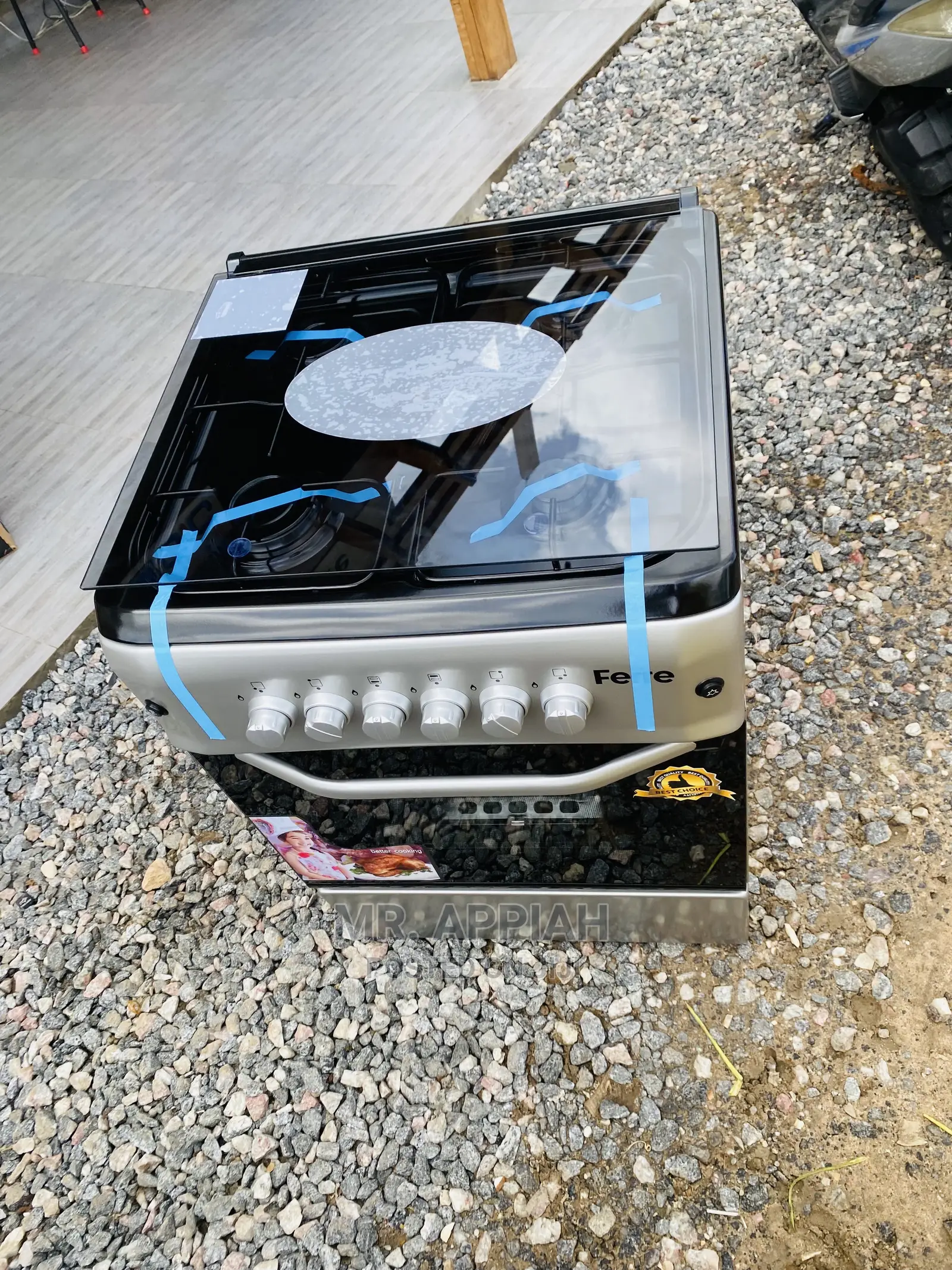 50*55,Simple and Easy to Use Volcano 4 Auto Ignition Cooker.