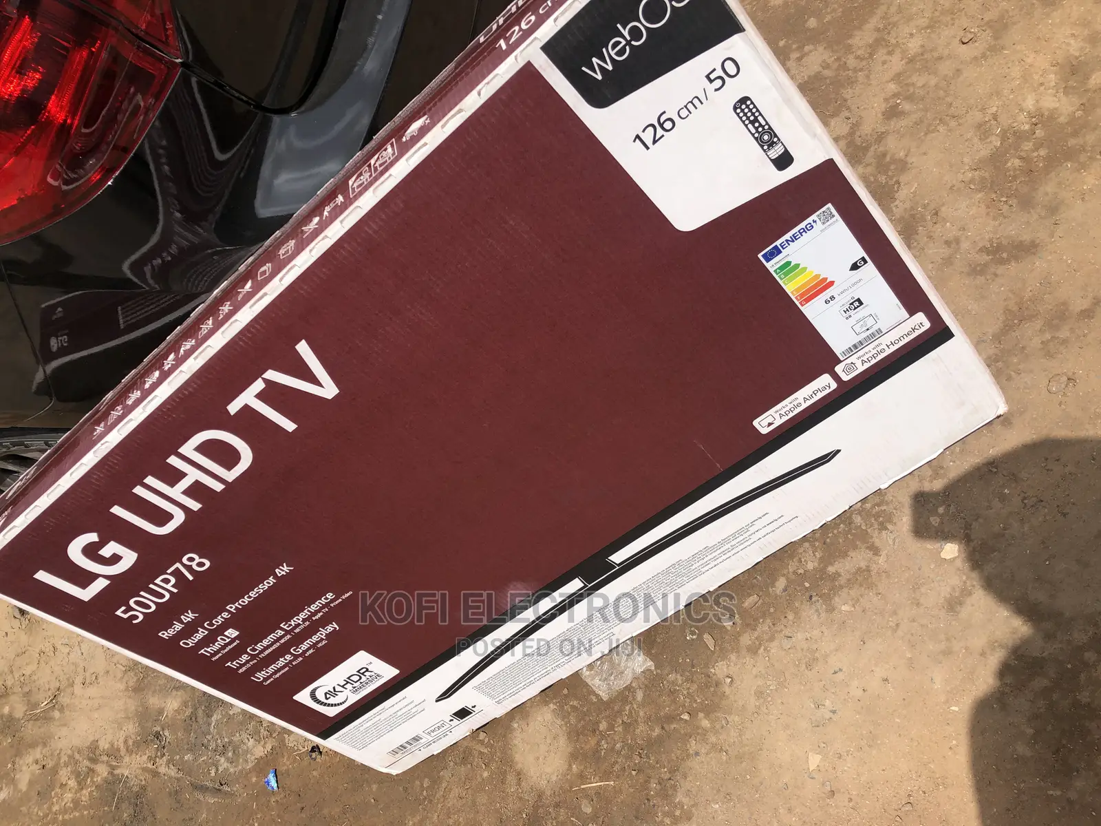 50inches" Ultra HD LG 50up78 HDR Smart Satellite LED TV