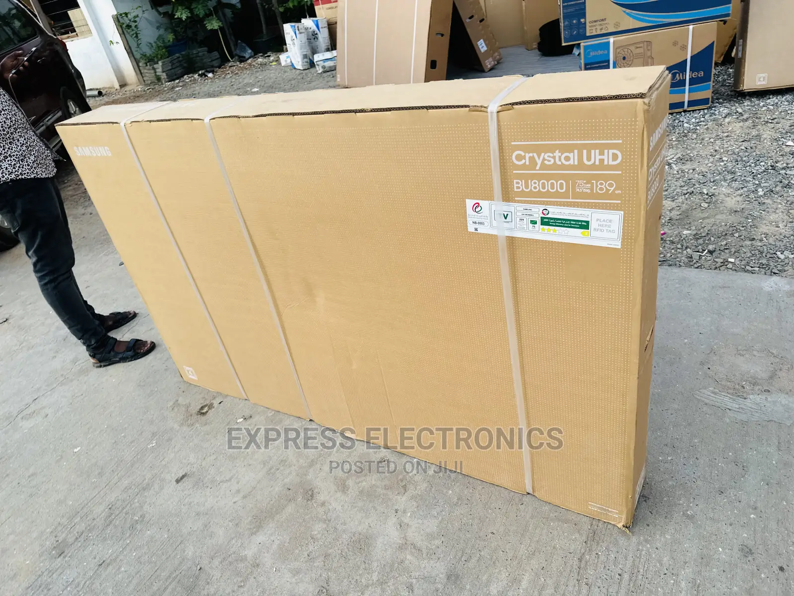 UHD Samsung 75bu8000