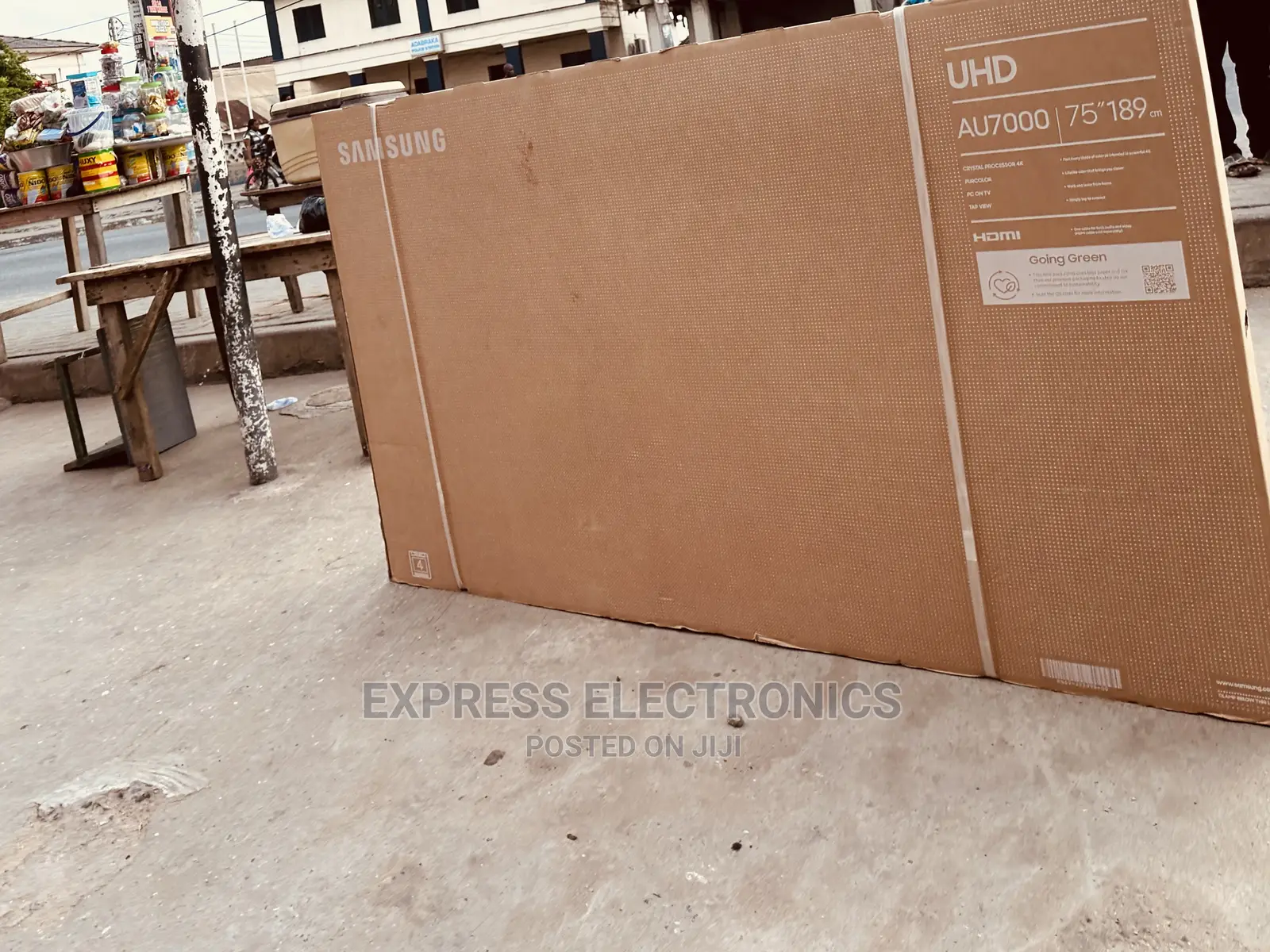 Samsung UHD Screen  Glossy 75”Au7000