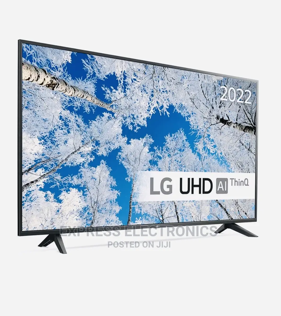 Glossy Slim Uhd 55uq7000 LG Black