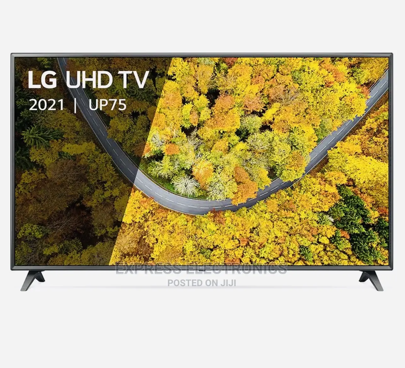 Glossy Slim Black 55UP75003 UHD LG