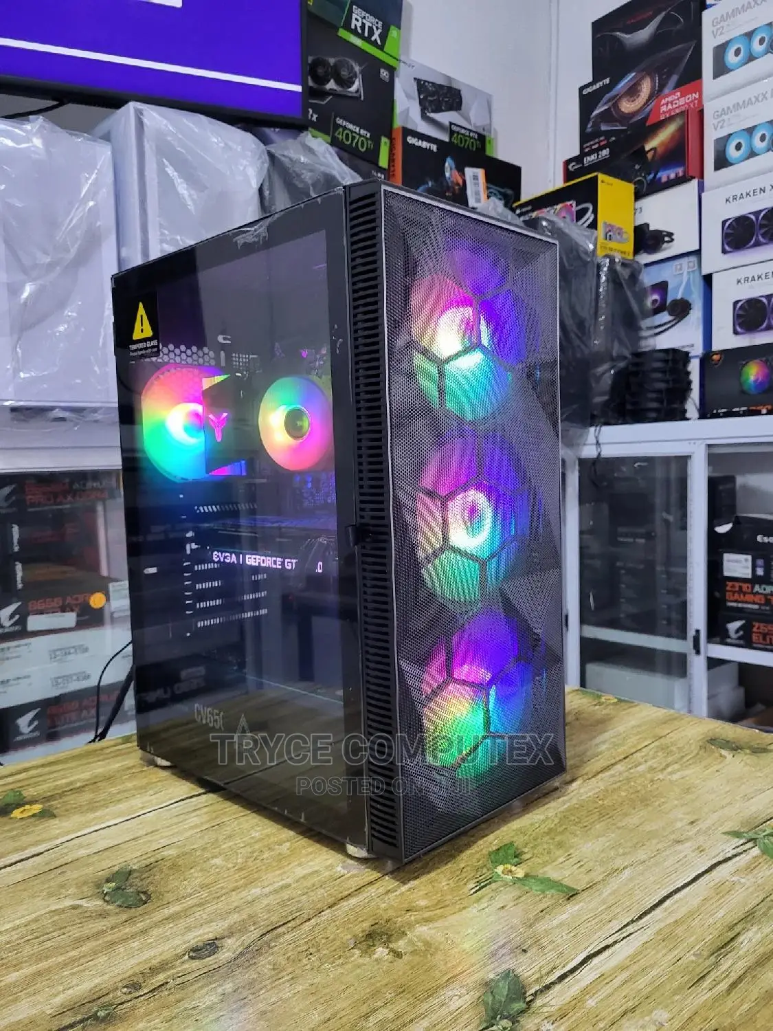 New Desktop Computer MSI model 32GB Intel Core i7 SSD 512GB