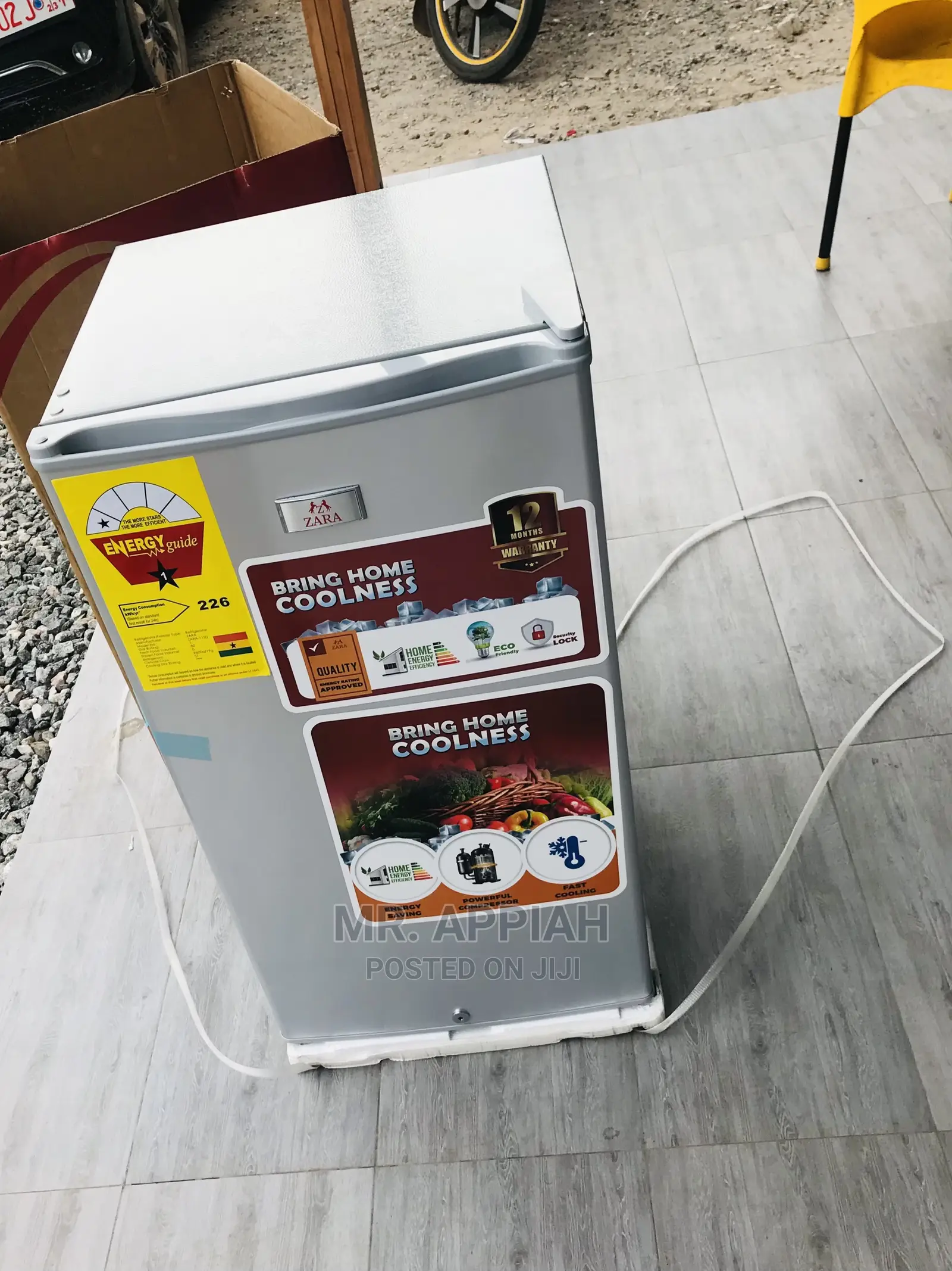 Super Powerful Zara 82ltr Table Top Refrigerator in Stock