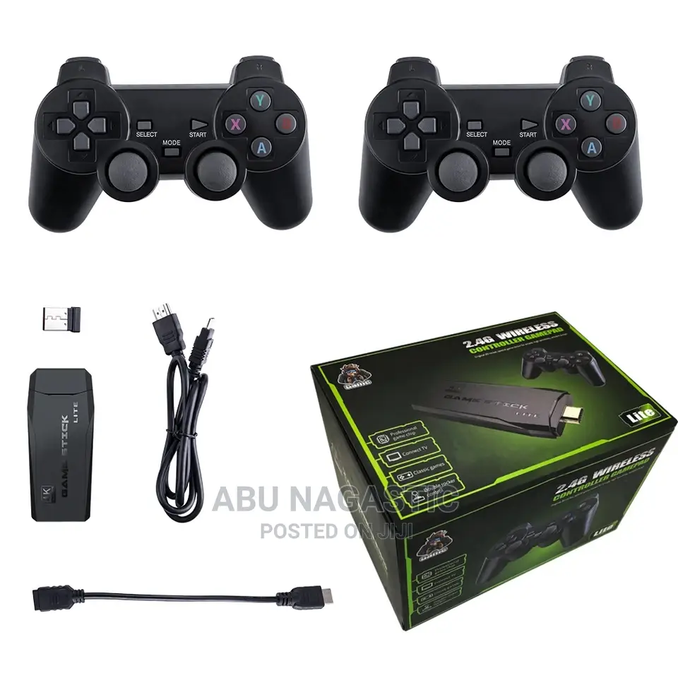 Double Wireless Video Game Controller