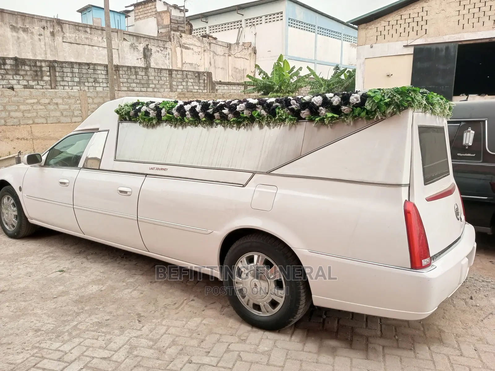 White Flower Hearse for Sale