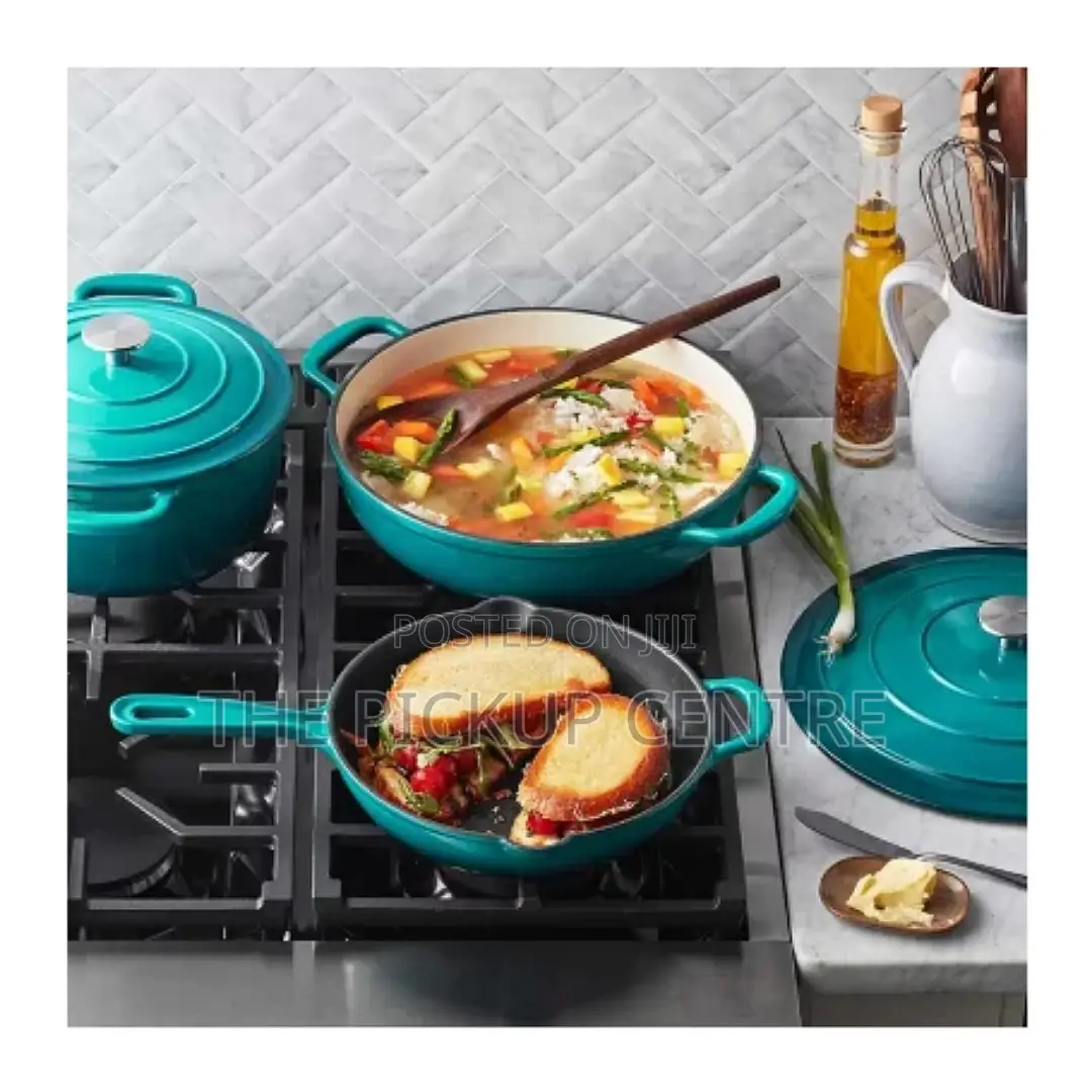 Member's Mark 2-Piece Enamel Cast Iron Skillet Set