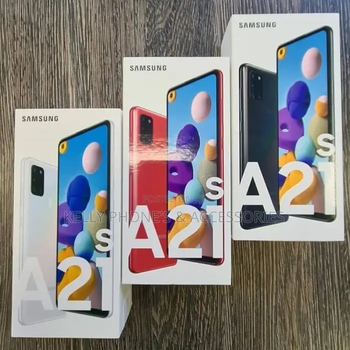 New Samsung Galaxy A21s 64 GB Black