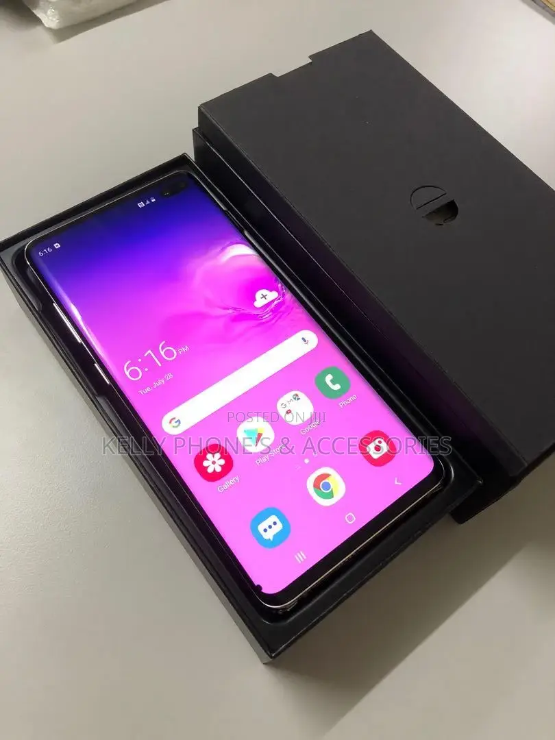 New Samsung Galaxy S10 Plus 128 GB Black