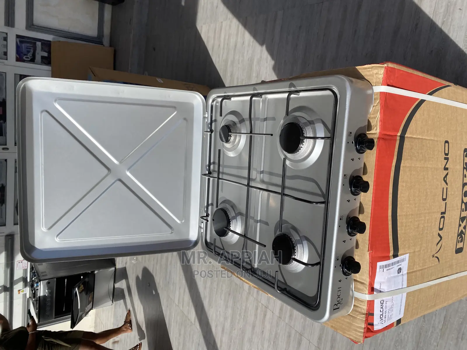 Stainless Steel Roch Gas Burner (4burner) 